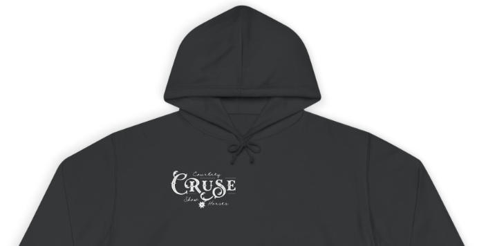 Courtney Cruse Show Horses Chest Logo Hoodie