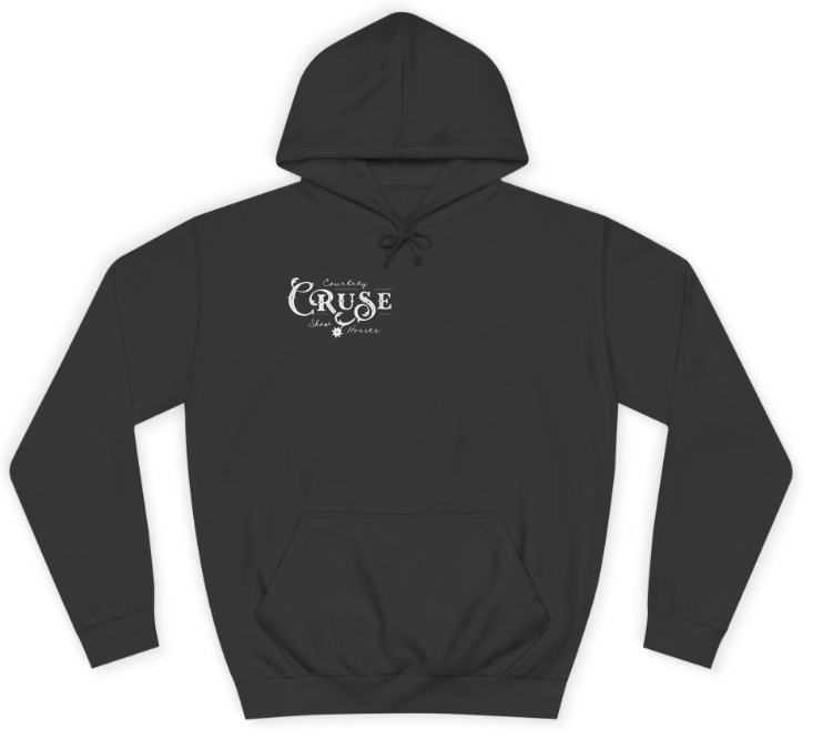 Courtney Cruse Show Horses Chest Logo Hoodie