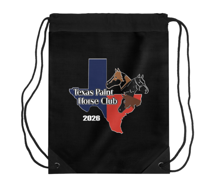 Texas Paint Horse Club Drawstring Bag