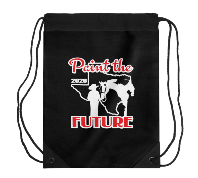 Paint the Future Drawstring Bag