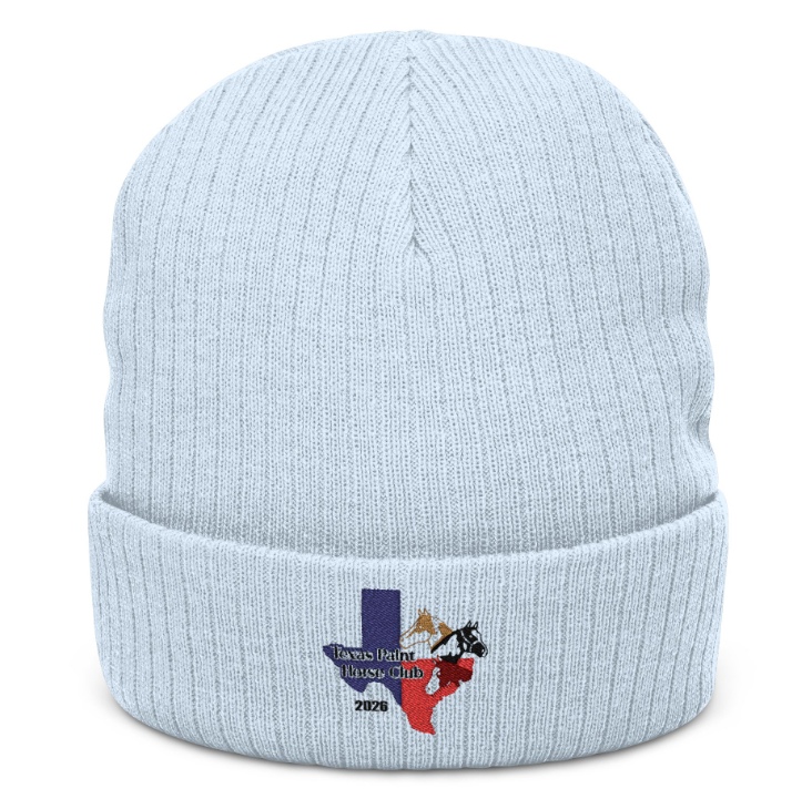 Texas Paint Horse Club Ribbed Knit Beanie
