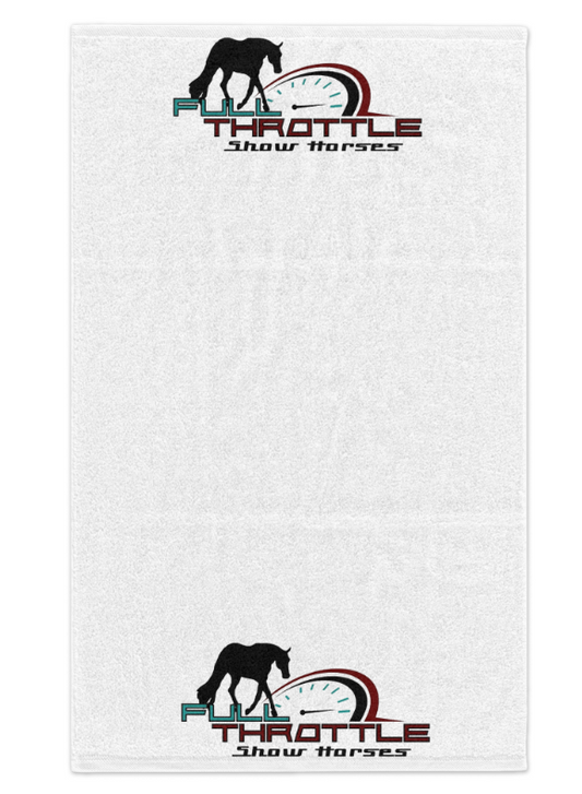 Full Throttle Show Horses Grooming Towel Set of 10