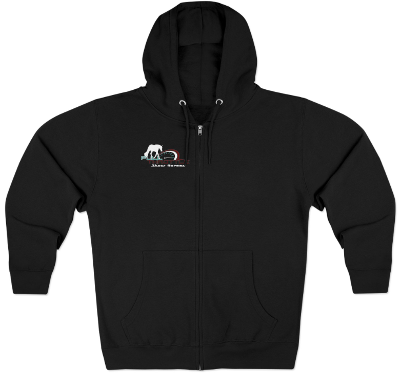 Full Throttle Show Horses Zip Up Hoodie