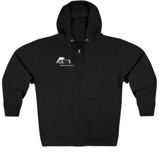 Full Throttle Show Horses Zip Up Hoodie