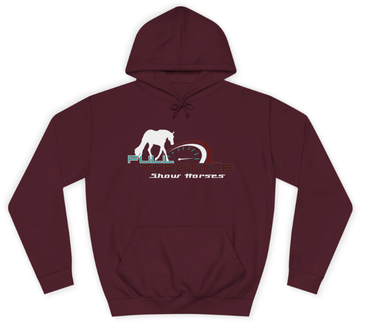 Full Throttle Show Horses Full Logo Hoodie
