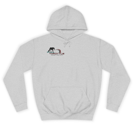 Full Throttle Show Horses Chest Logo Hoodie