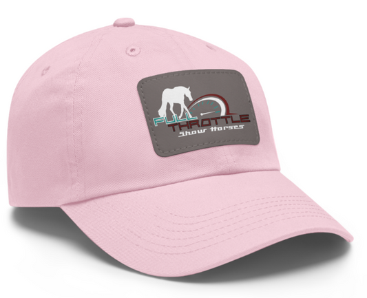 Full Throttle Show Horses Logo Square Patch Cap