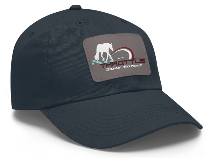 Full Throttle Show Horses Logo Square Patch Cap