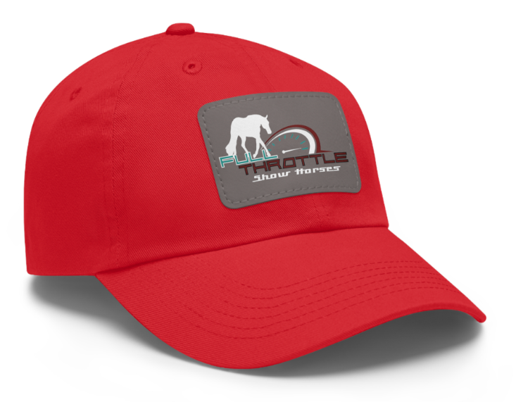 Full Throttle Show Horses Logo Square Patch Cap
