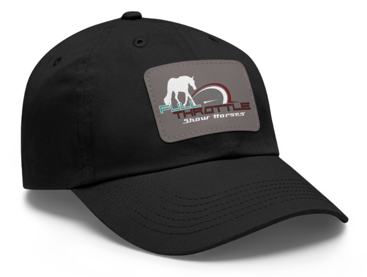 Full Throttle Show Horses Logo Square Patch Cap