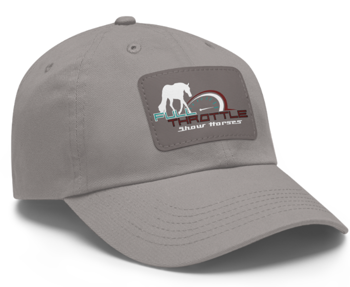 Full Throttle Show Horses Logo Square Patch Cap