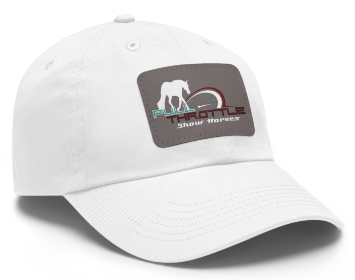 Full Throttle Show Horses Logo Square Patch Cap