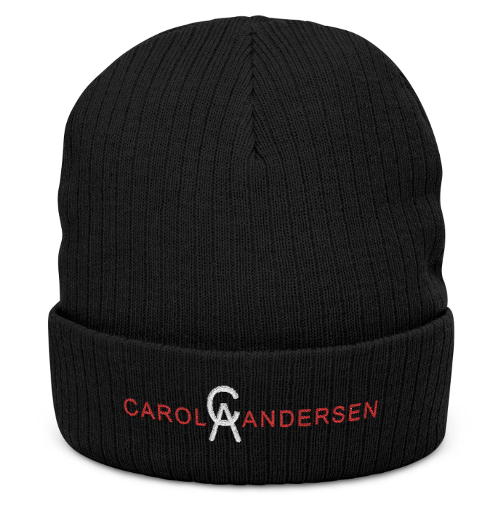 CA Performance Ribbed Knit Beanie