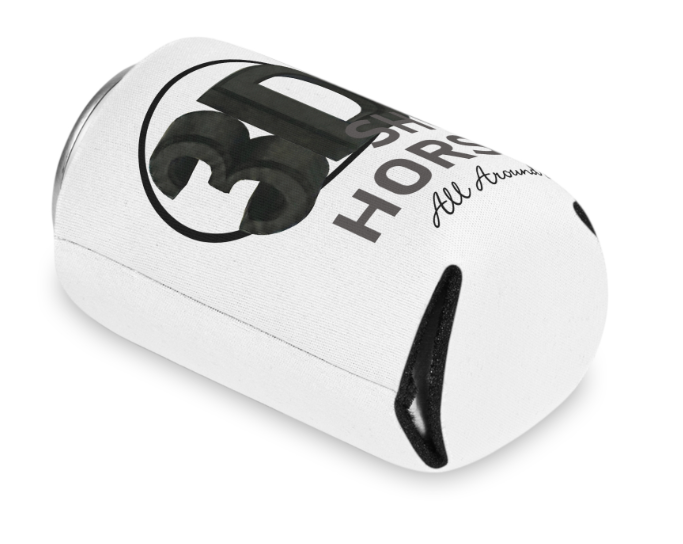 3D Show Horses Koozie