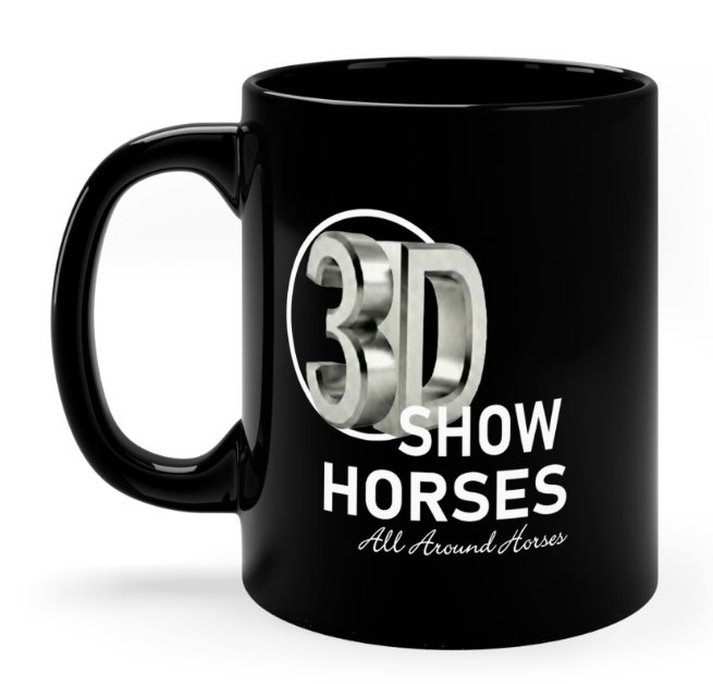 3D Show Horses Mug