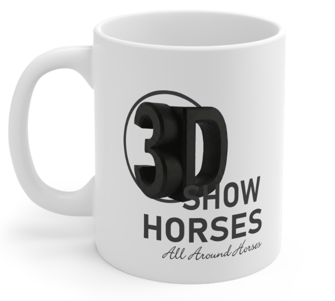 3D Show Horses Mug