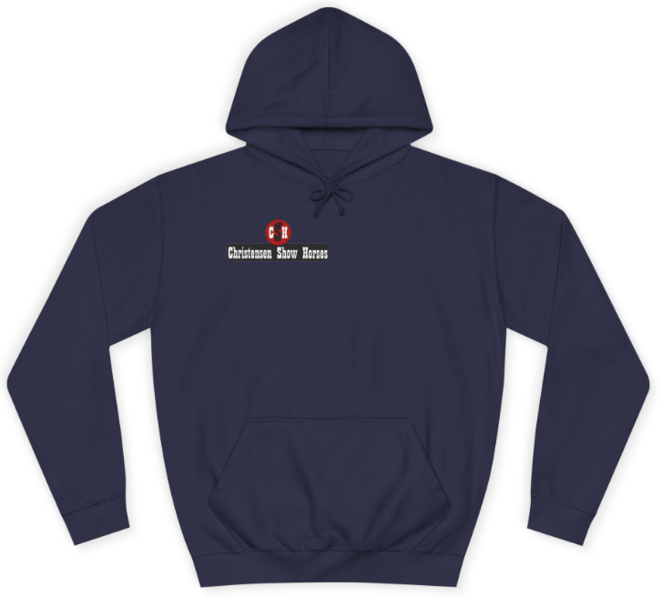 Christensen Show Horses Chest Logo Hoodie