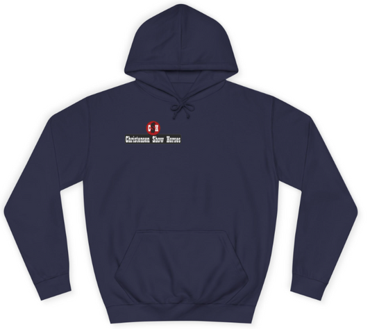 Christensen Show Horses Chest Logo Hoodie