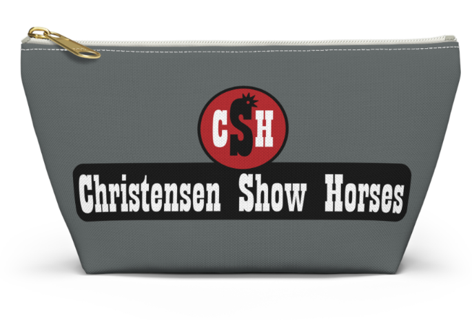 Christensen Show Horses Makeup Bag