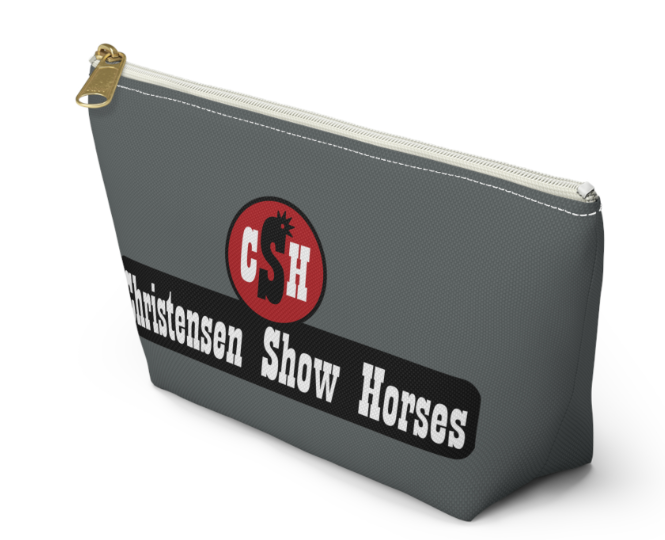 Christensen Show Horses Makeup Bag