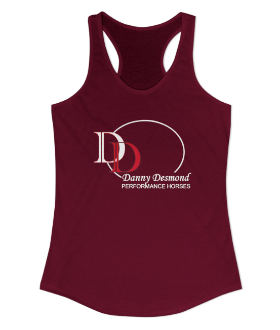 Danny Desmond Performance Horses Full Logo Racerback Tank