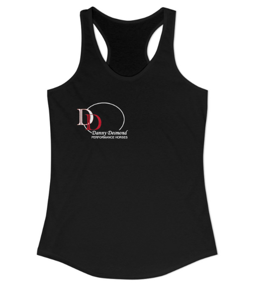 Danny Desmond Performance Horses Chest Logo Racerback Tank