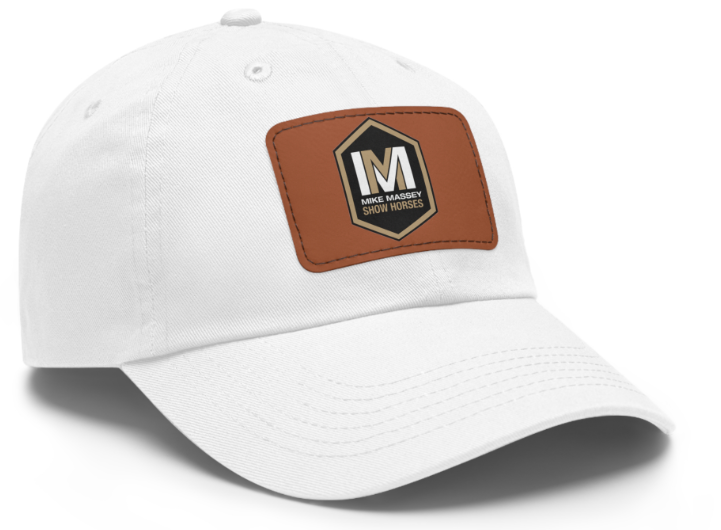 Mike Massey Show Horses Logo Square Patch Cap