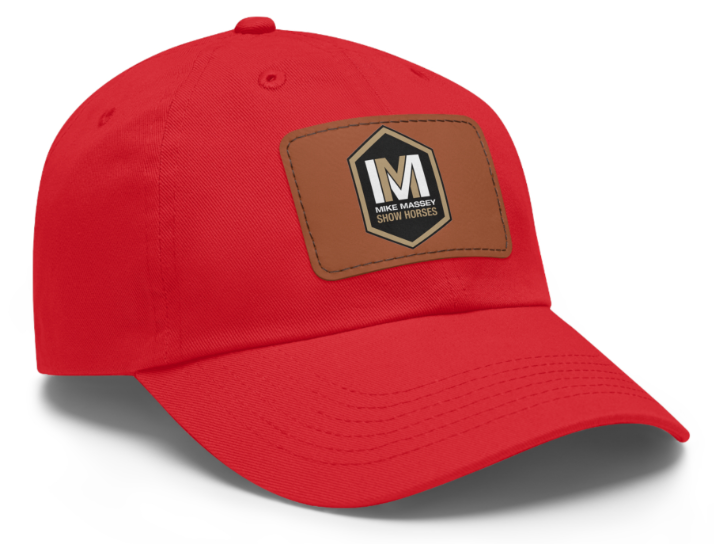 Mike Massey Show Horses Logo Square Patch Cap