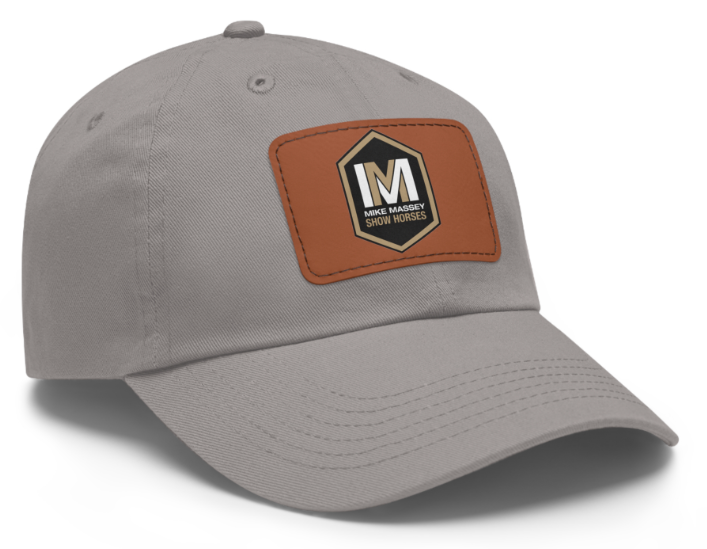 Mike Massey Show Horses Logo Square Patch Cap