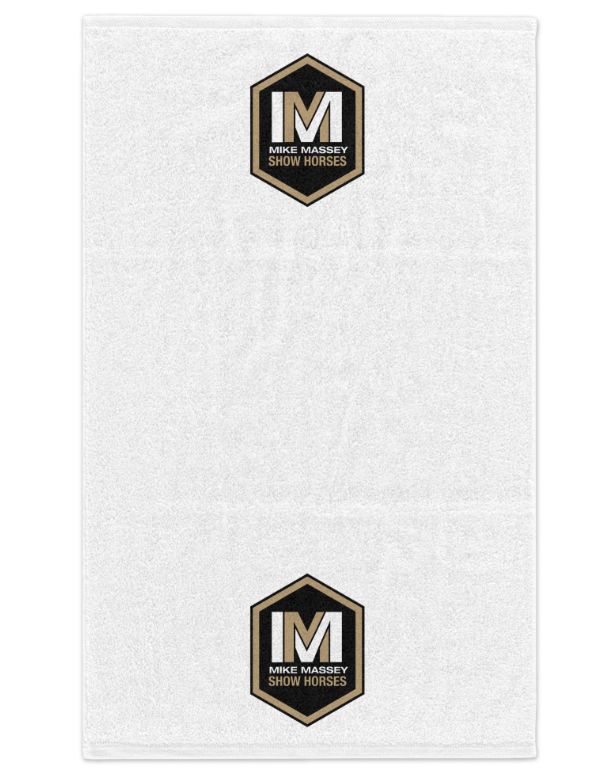 Mike Massey Show Horses Grooming Towel Set of 10