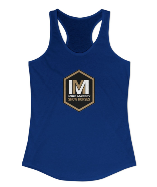 Mike Massey Show Horses Full Logo Racerback Tank