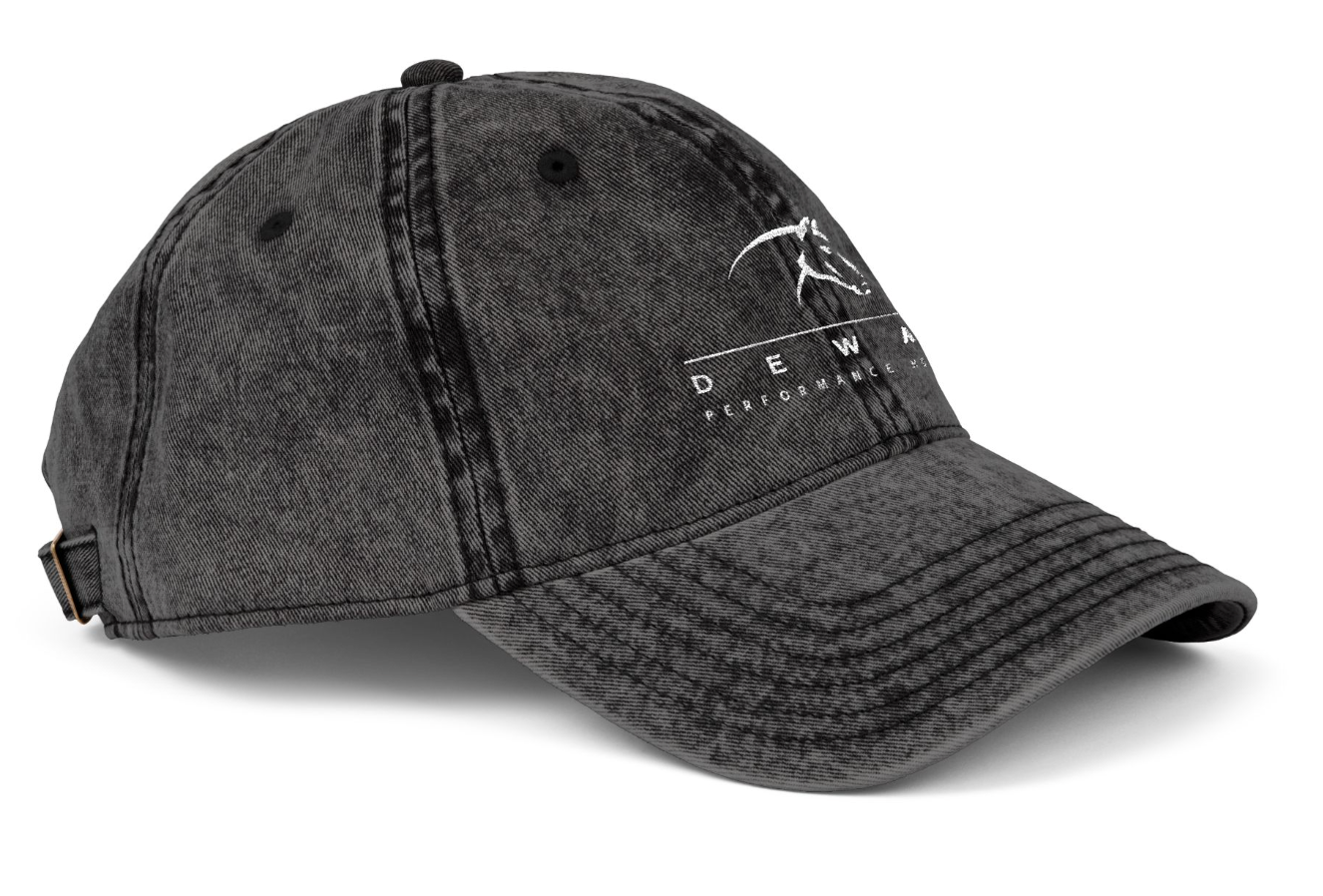 Vintage Cap Embroidery Dewar Performance Logo
