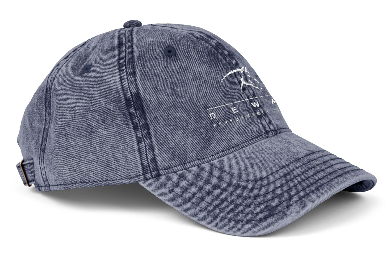 Vintage Cap Embroidery Dewar Performance Logo