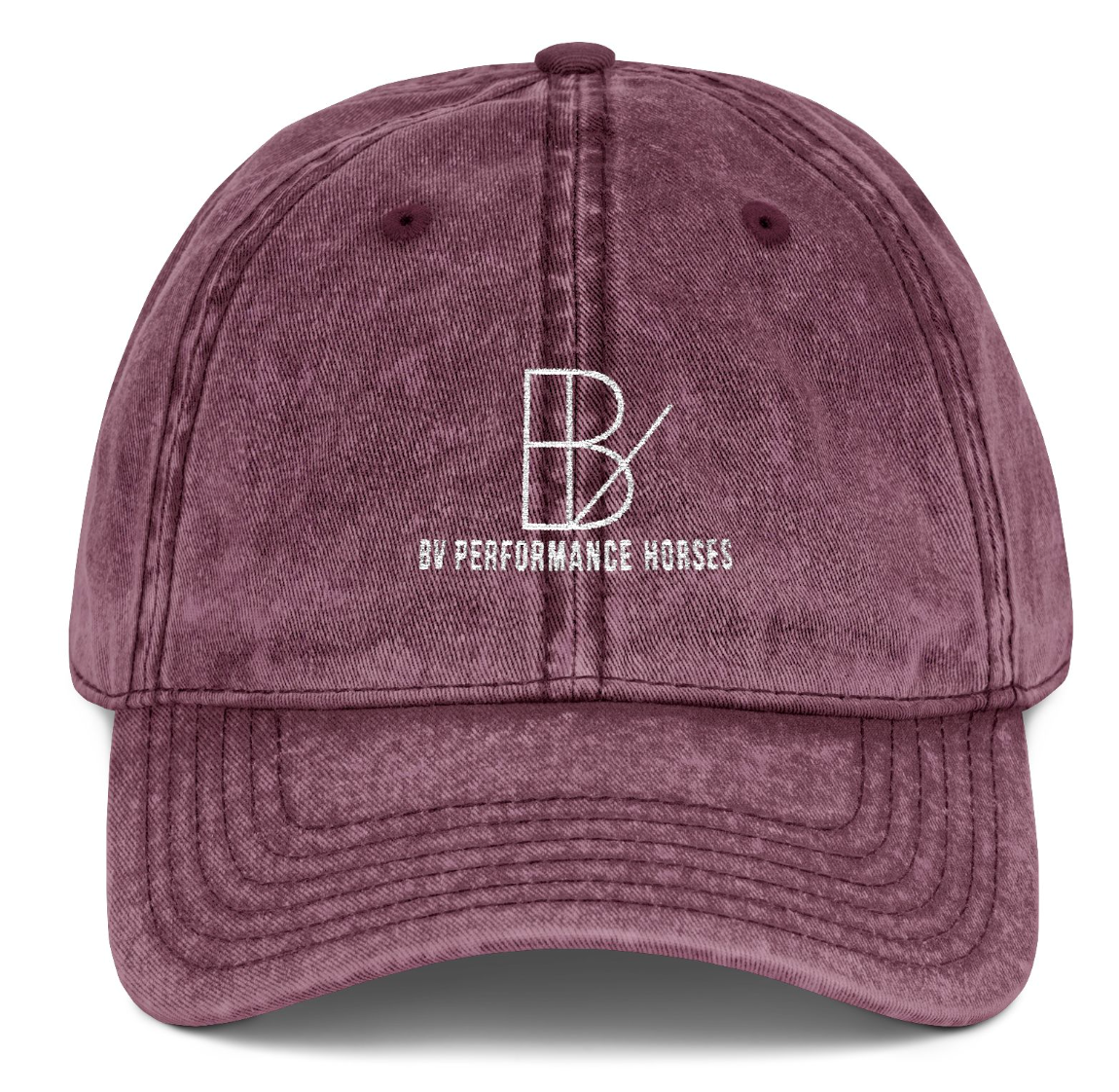 Vintage Cap Embroidery BV Performance Logo