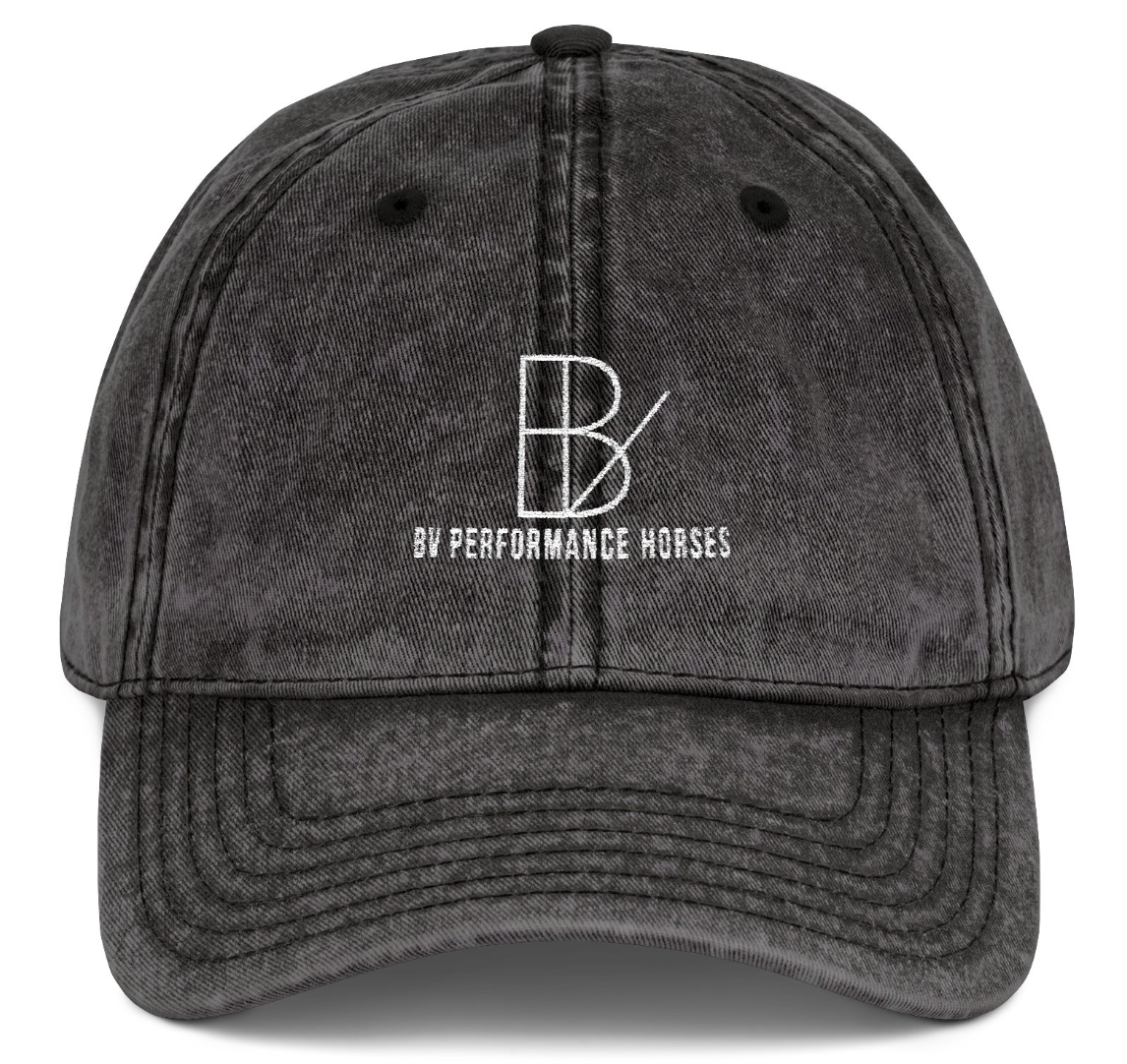 Vintage Cap Embroidery BV Performance Logo
