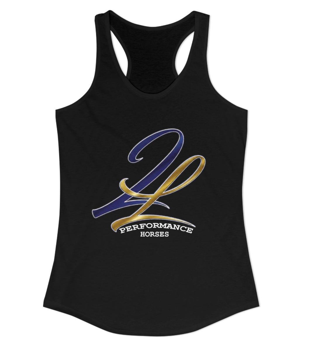 2L Performance Horses Full Logo Racerback Tank