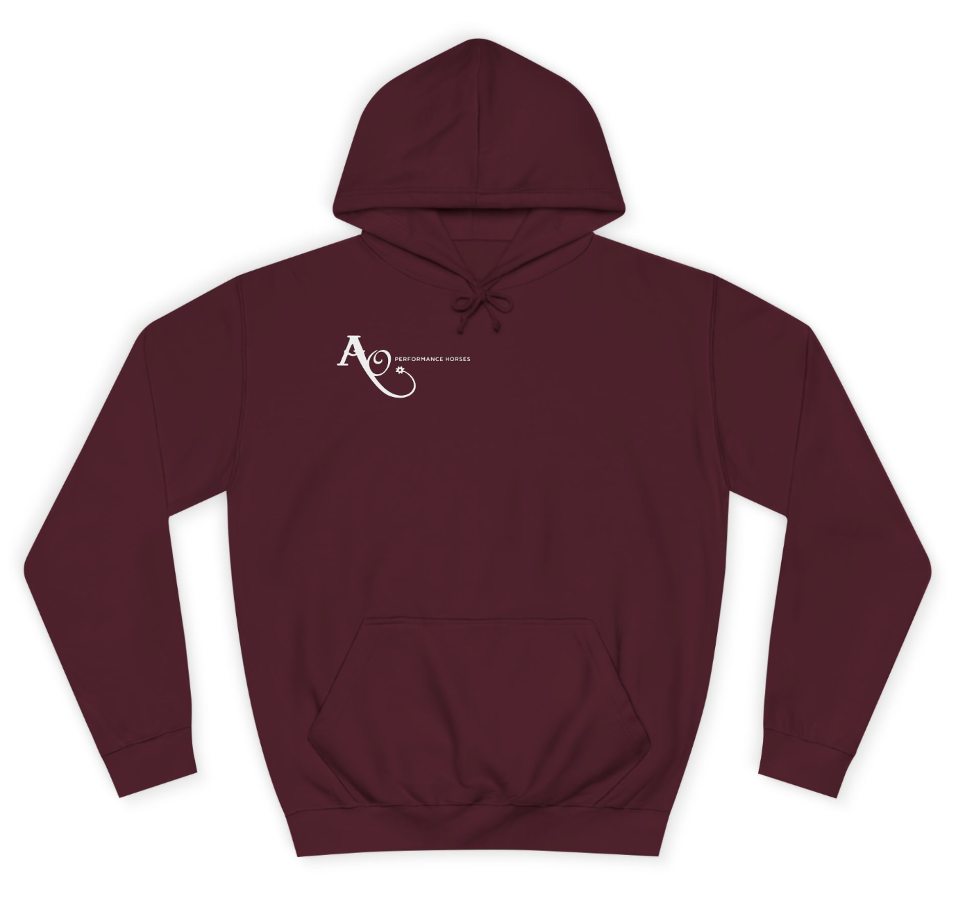 AO Performance Horses Chest Logo Hoodie