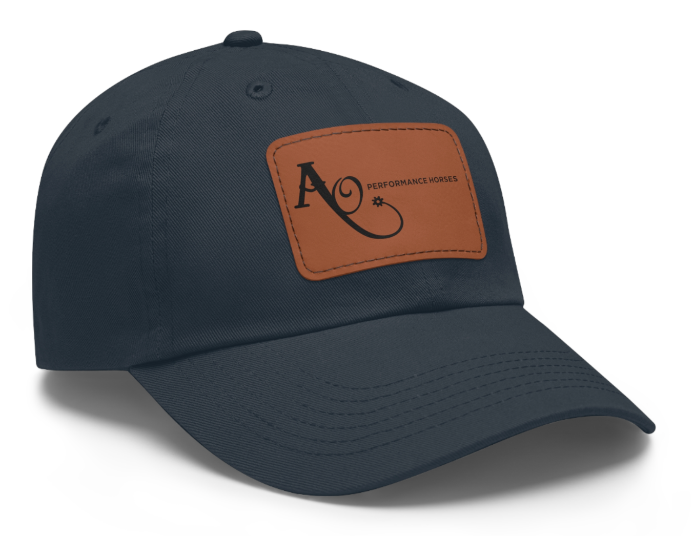 AO Performance Show Horses Logo Square Patch Cap