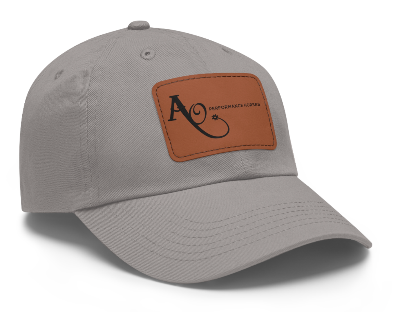 AO Performance Show Horses Logo Square Patch Cap