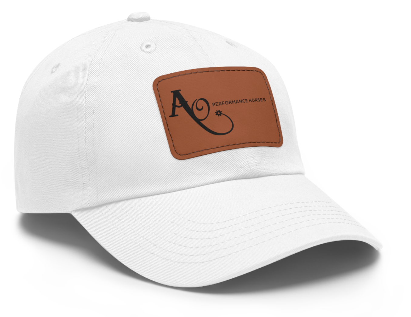 AO Performance Show Horses Logo Square Patch Cap