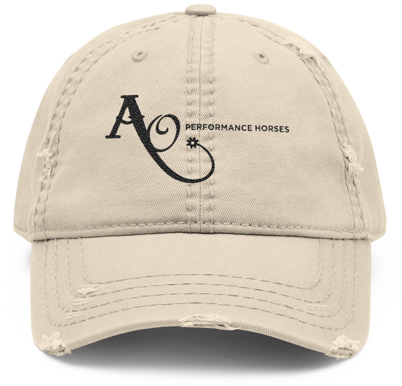 Vintage Cap Embroidery AO Performance Horses Logo