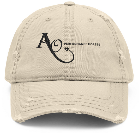 Vintage Cap Embroidery AO Performance Horses Logo