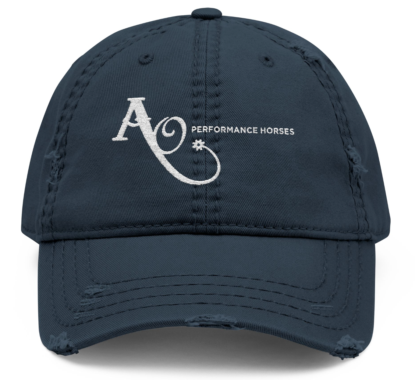 Vintage Cap Embroidery AO Performance Horses Logo