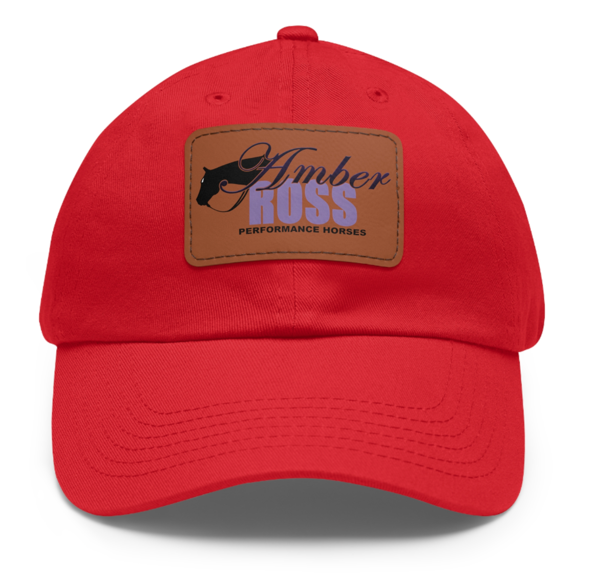 Amber Ross Performance Show Horses Logo Square Patch Cap