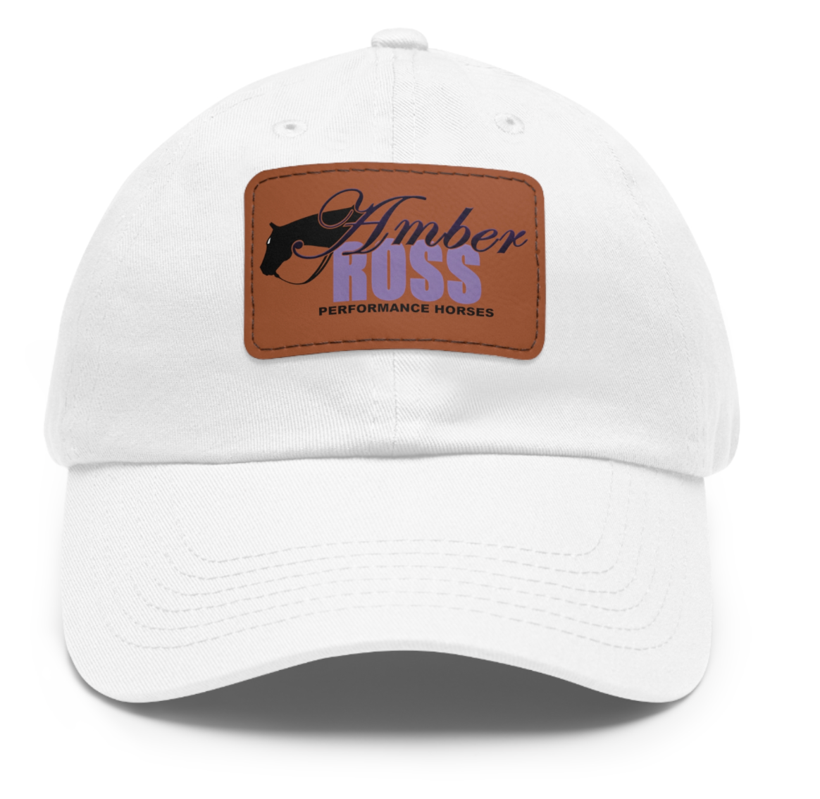 Amber Ross Performance Show Horses Logo Square Patch Cap