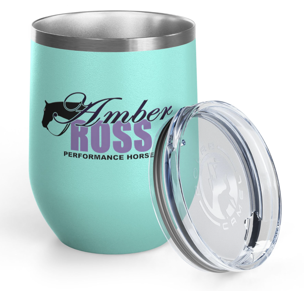Amber Ross Performance Horses Wine Tumbler
