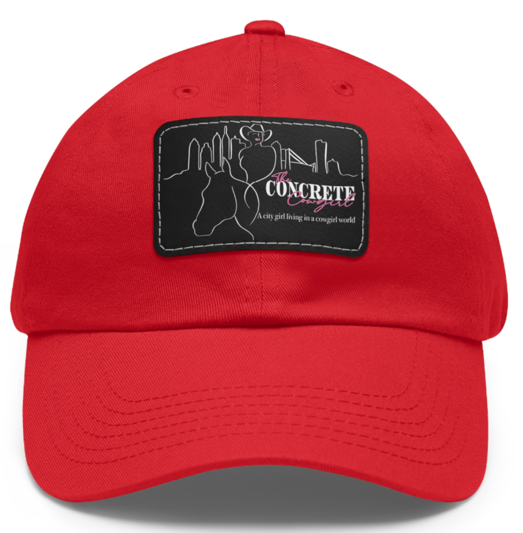 Concrete Cowgirl Logo Square Patch Cap