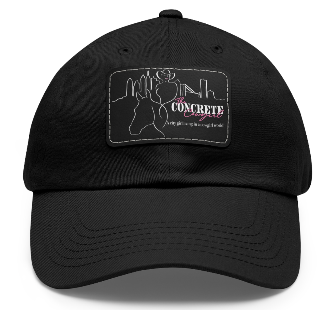 Concrete Cowgirl Logo Square Patch Cap