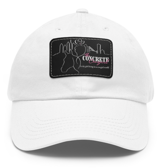 Concrete Cowgirl Logo Square Patch Cap