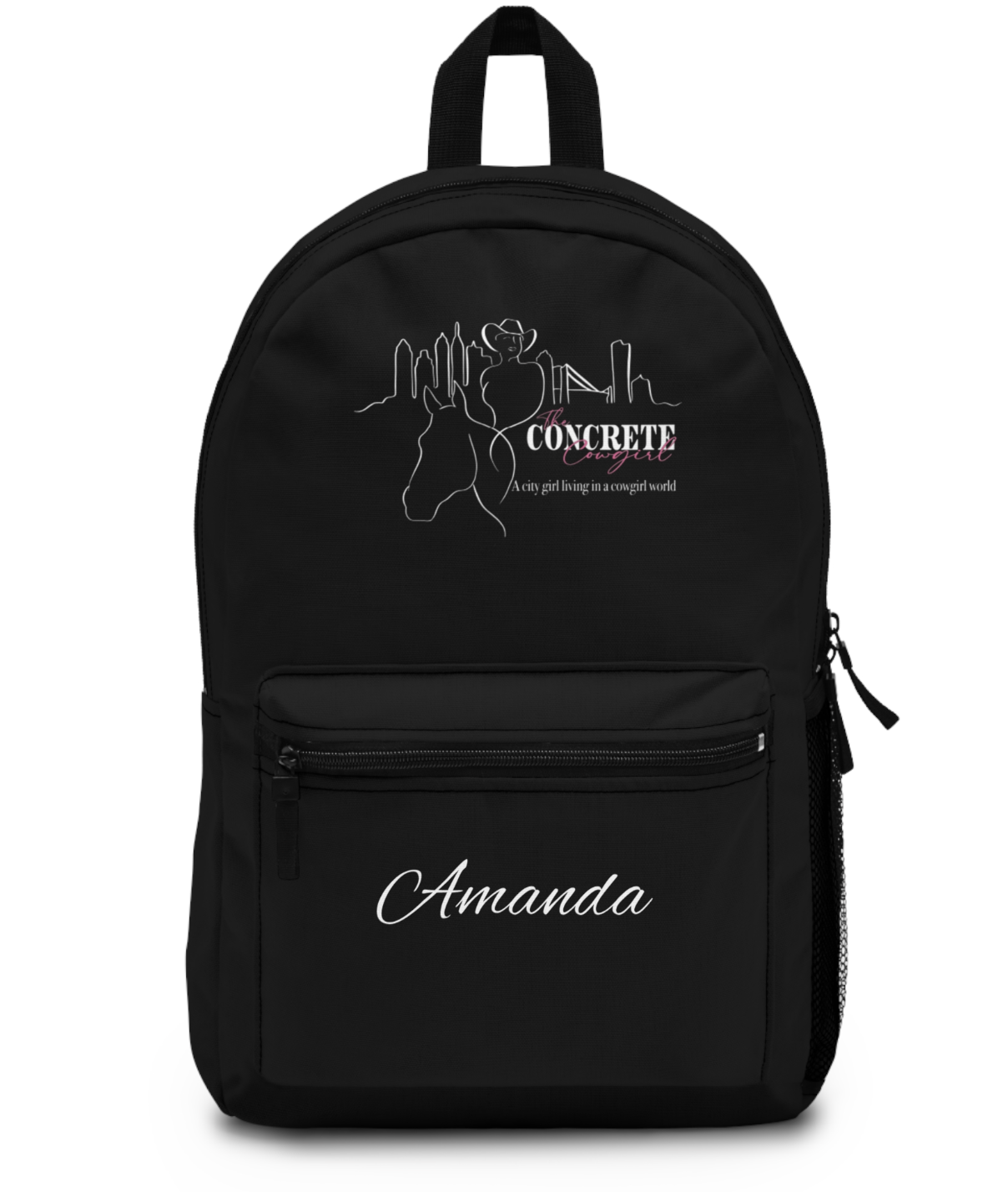 Concrete Cowgirl Horses Backpack